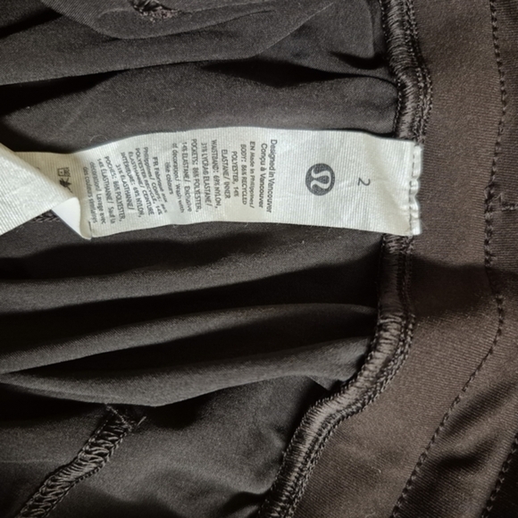 Lululemon Swift Wide Leg Mid Rise Pants Size 8 Color Brown. - Picture 4 of 4